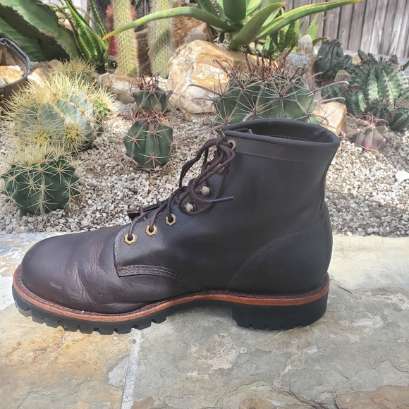 Brown Chippewa Service Boot - Picture 3 of 4